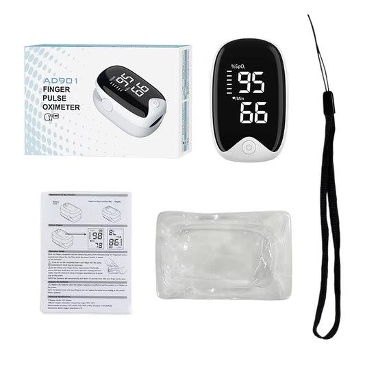 LK89 Finger Pulse Oximeter Medical Portable Blood Oxygen Oxymetre Heart Rate Saturation Meter OLED Oximetro De Dedo LED Display